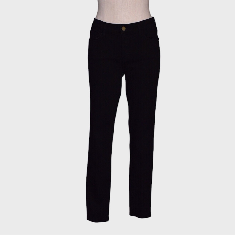 FRAME Le Skinny de Jeanne Black Skinny Jeans